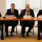 (from right to left)  Valentina Vasile, Constantin Rosca, Ioan Talpos, Petru Filip, Theodor Valentin Purcarea, Virgil Popa, Amalia Pandelica