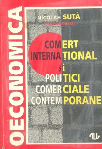 Nicolae Suta, International trade and contemporary commercial policies, Cover