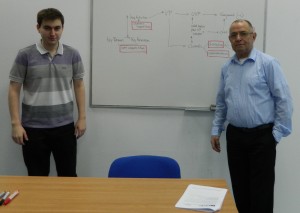 3. Professor Hans ZWAGA and one of RAU Student Project teams