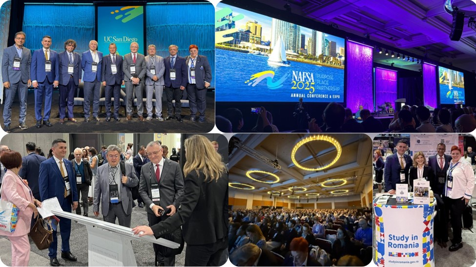 1. Rectorul Universității Româno-Americane, Costel NEGRICEA, la Conferința și Expoziția NAFSA 2025