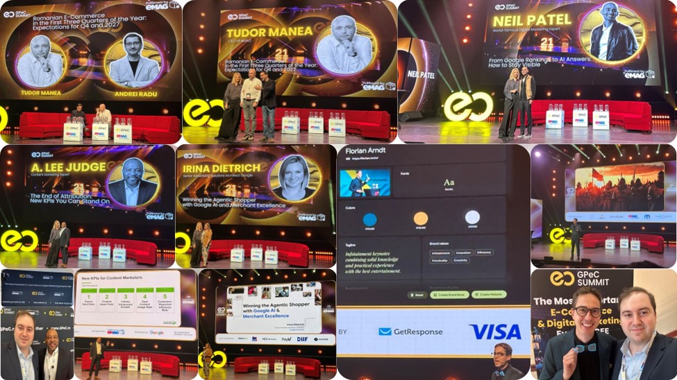 1. GPeC SUMMIT, octombrie 2026, Adaptarea agilă la evoluția E-Commerce și Digital Marketing