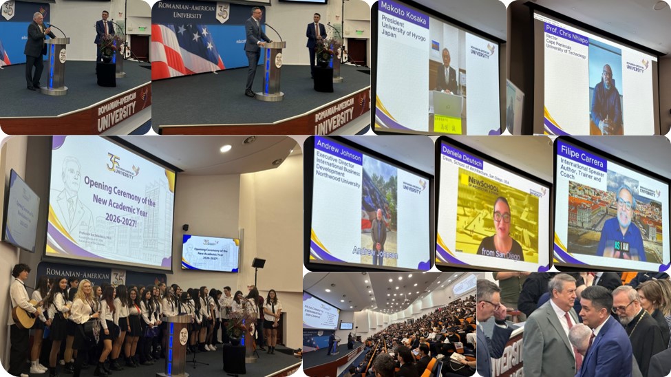 2. Universitatea Româno-Americană, un ecosistem agil și aliniat cu cariera, armonizând abordarea cultural-strategică cu cea tehnico-strategică